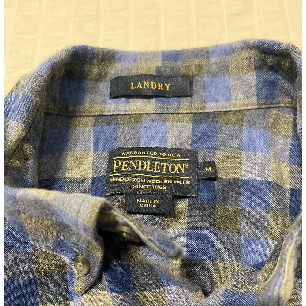 Pendleton Mens Long Sleeve Button Down Cotton Shi… - image 2